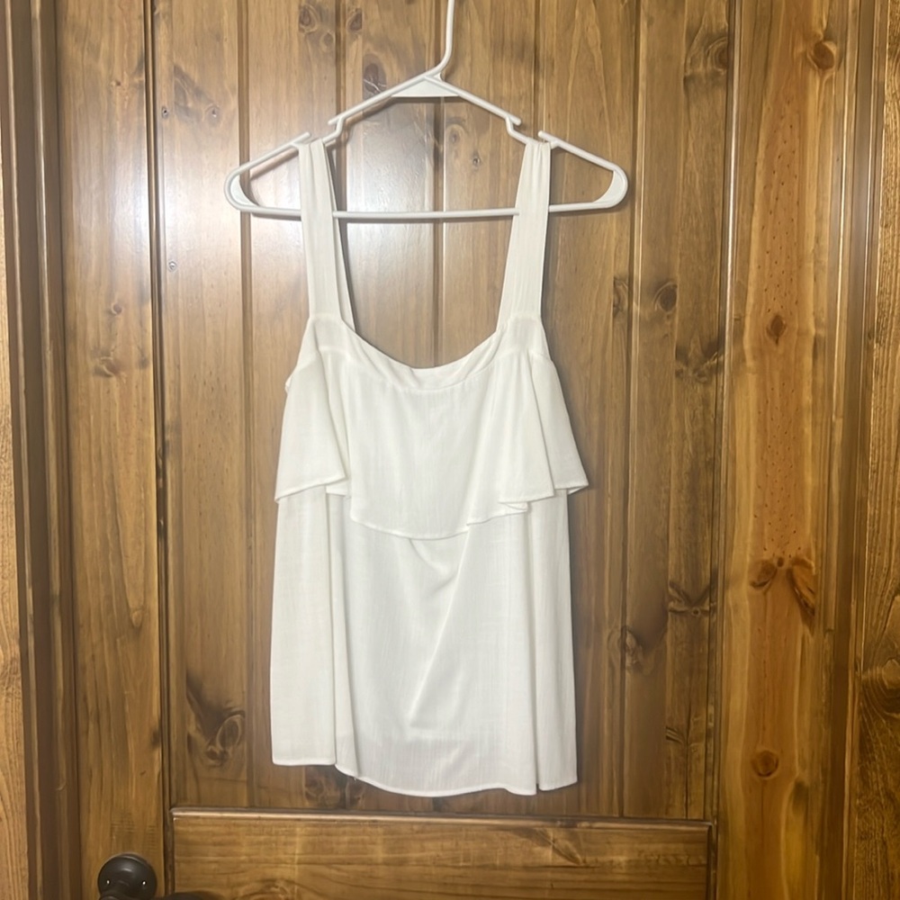 Perfect summer top.  Strappy top!
